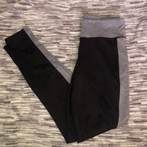 gray & black leggings